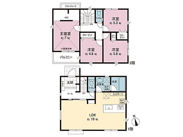 間取図です。図面と異なる場合は現況を優先させていただきます。