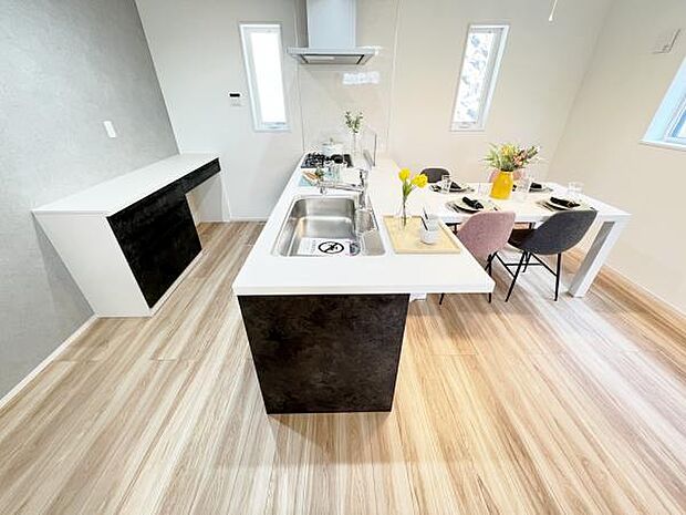 料理の時間が楽しくなるキッチンスペースです。