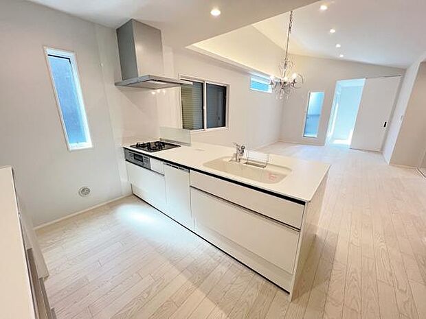 料理の時間が楽しくなるキッチンスペースです。