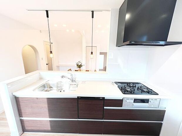 料理の時間が楽しくなるキッチンスペースです。