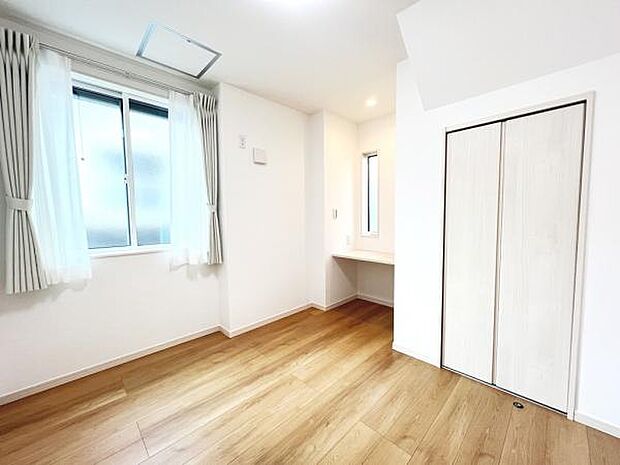 子供部屋にもちょうど良い大きさのお部屋です。