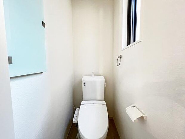ほっと安らげるトイレ空間です。