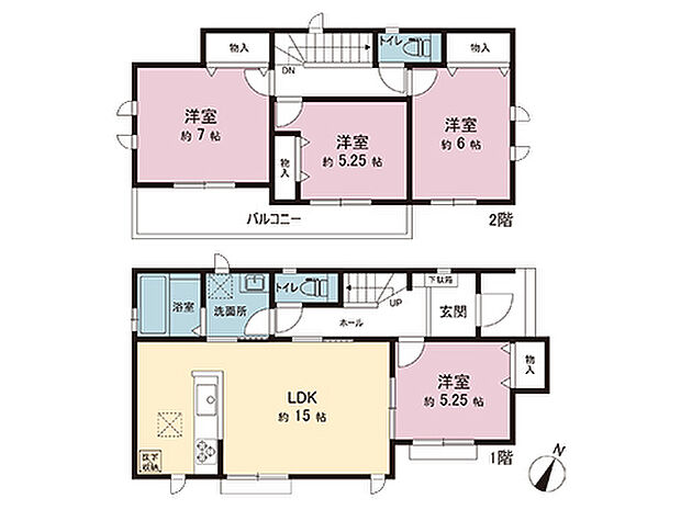 間取図です。図面と異なる場合は現況を優先させていただきます。