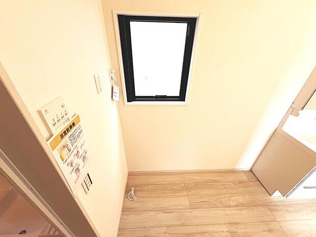 お天気を気にせずお洗濯ができ、室内干し可能です。