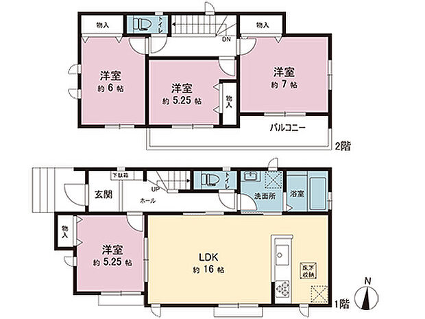 間取図です。図面と異なる場合は現況を優先させていただきます。