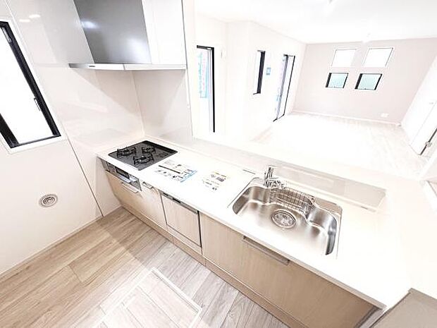 料理の時間が楽しくなるキッチンスペースです。