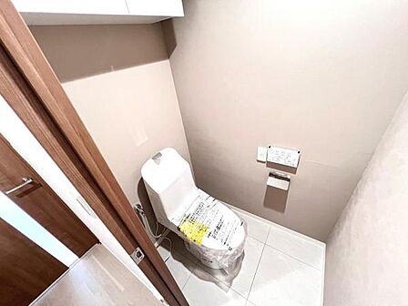 ほっと安らげるトイレ空間です。