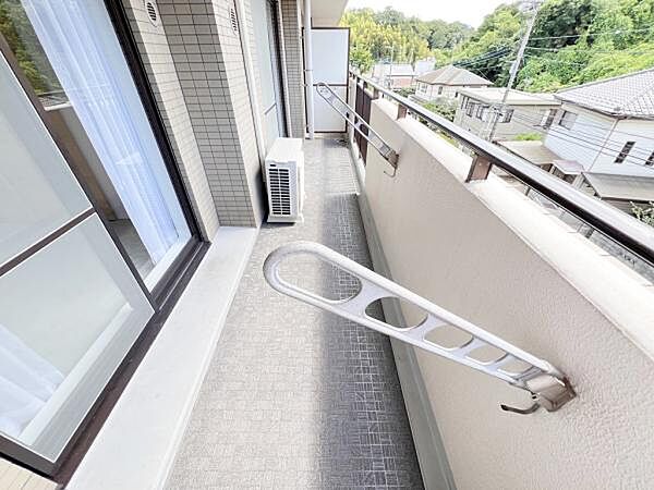 お洗濯ものを気持ち良く太陽の光で干せるのが嬉しいですね。