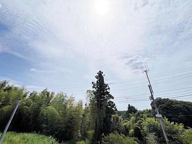 お住まいからの眺望です。