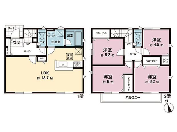 間取図です。図面と異なる場合は現況を優先させていただきます。