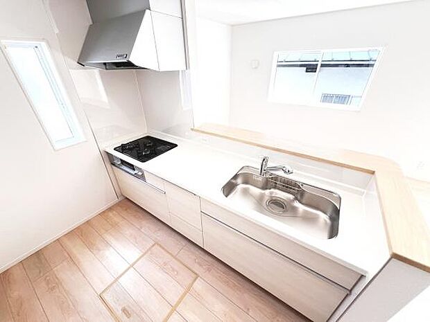 料理の時間が楽しくなるキッチンスペースです。