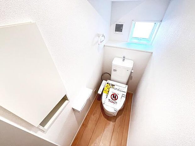 ほっと安らげるトイレ空間です。