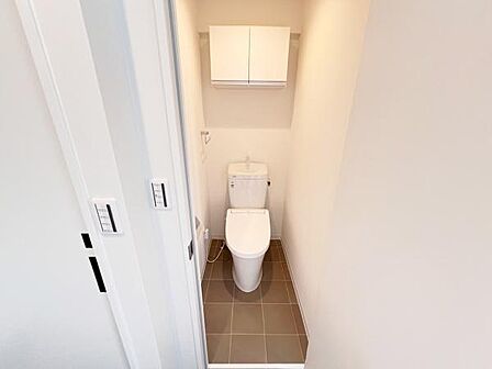 ほっと安らげるトイレ空間です。