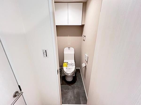 ほっと安らげるトイレ空間です。