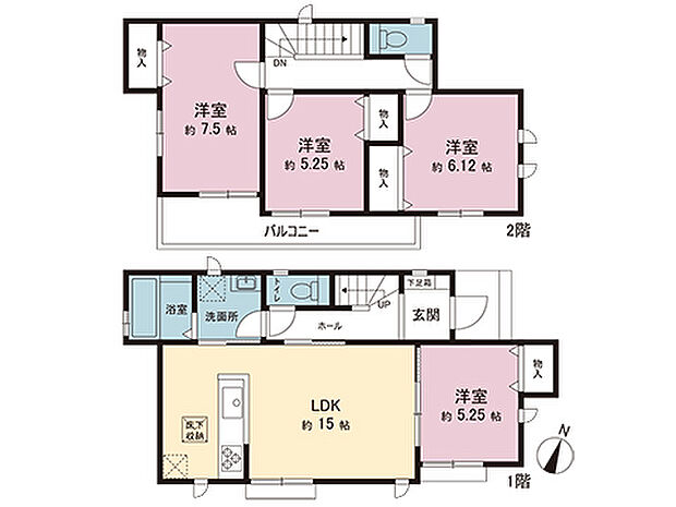 間取図です。図面と異なる場合は現況を優先させていただきます。
