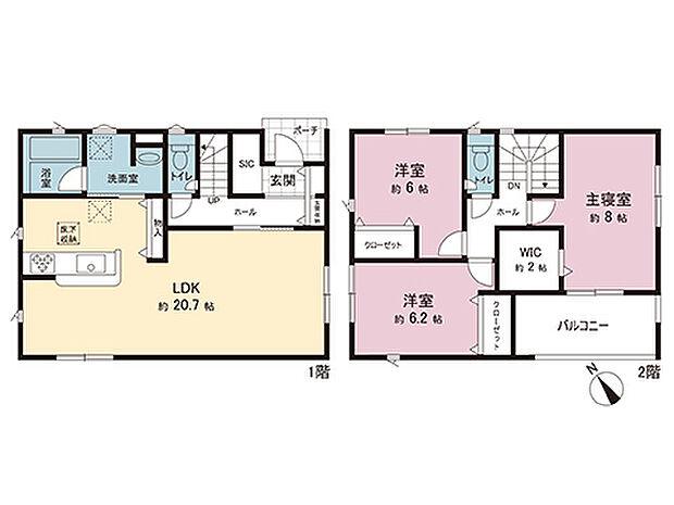 間取図です。図面と異なる場合は現況を優先させていただきます。