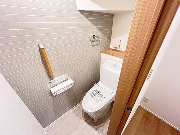 ほっと安らげるトイレ空間です。
