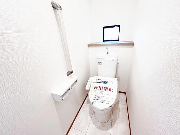 ほっと安らげるトイレ空間です。