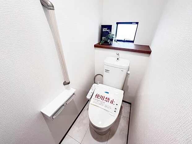 ほっと安らげるトイレ空間です。