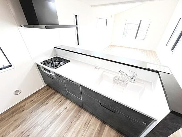 料理の時間が楽しくなるキッチンスペースです。