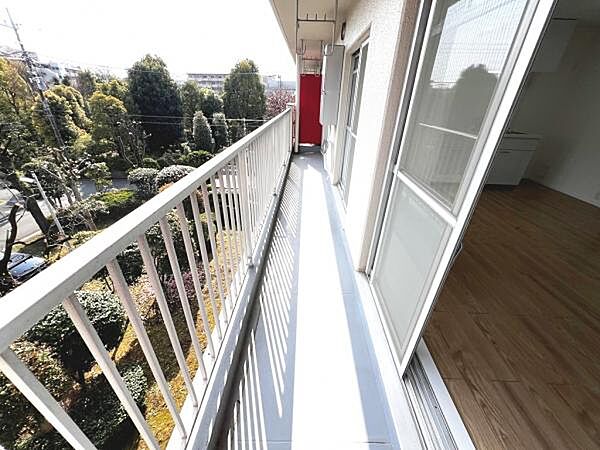 お洗濯ものを気持ち良く太陽の光で干せるのが嬉しいですね。