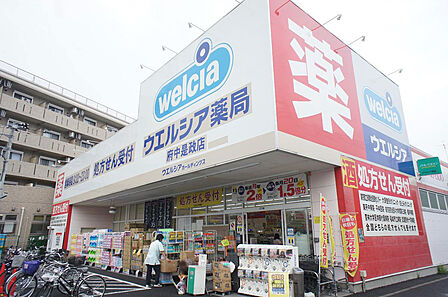 ウエルシア府中是政店まで約1370m(徒歩18分)