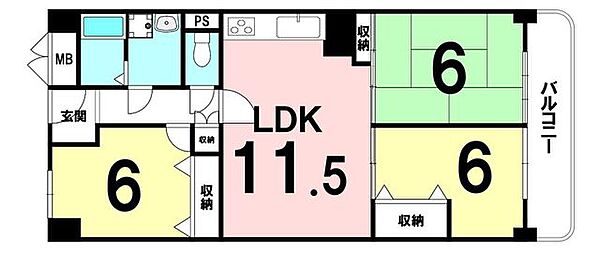 間取り：326000247384
