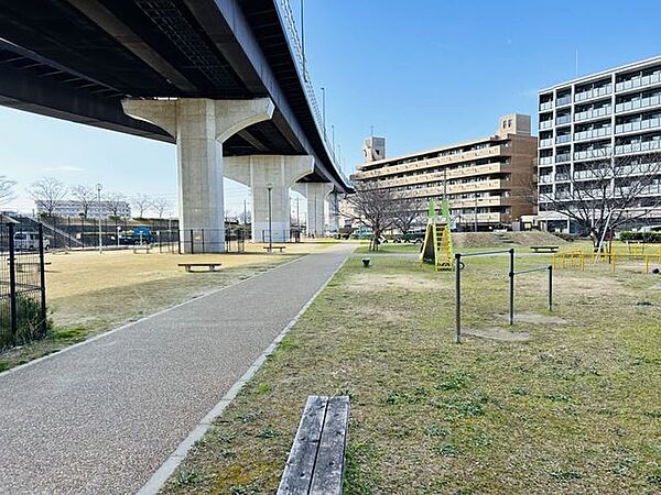 勧進橋公園 340m