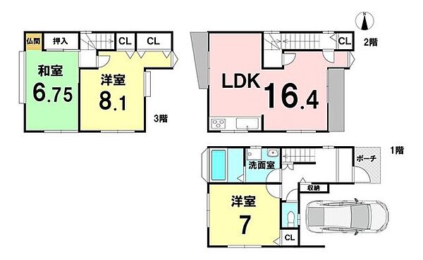 間取り：326000271596