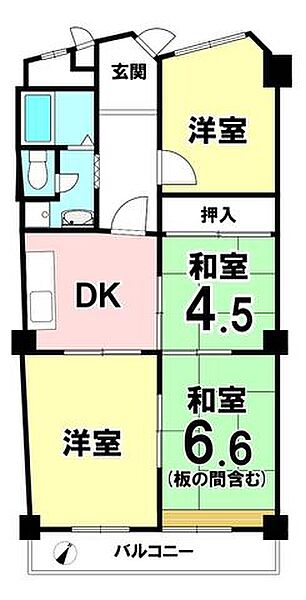 間取り：326000272236