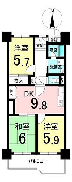 間取り：326000247449