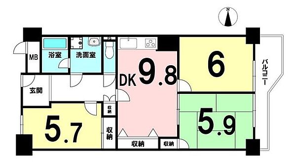 間取り：326000247449