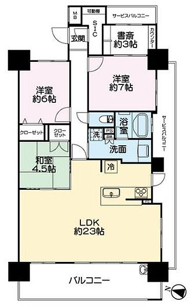 間取り：334000275910