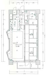 リプレックス草津 2LDKの間取図画像