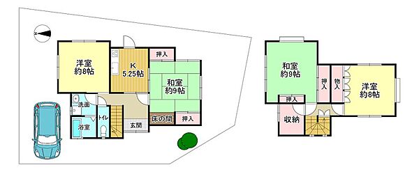 間取り：326000268454
