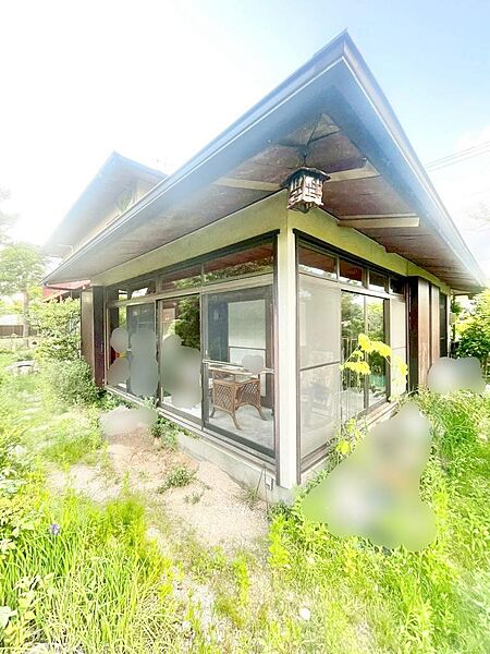 庭からの眺望
