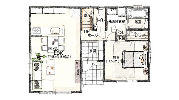 参考プラン（１F)
