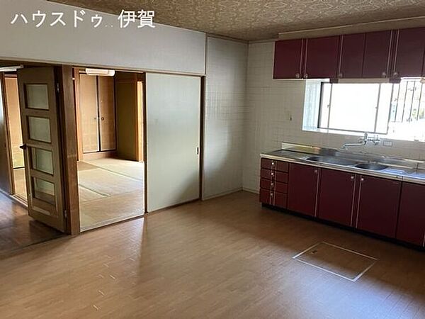 DKと和室の段差なしです