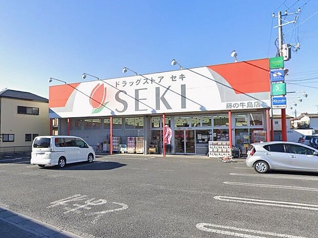 ドラッグストア 700m ドラッグストアセキ藤の牛島店