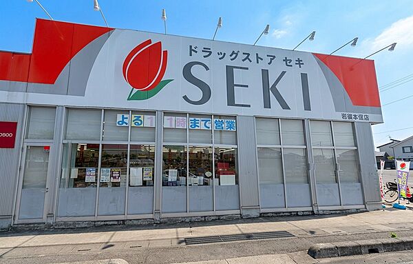 ドラッグストア 450m ドラッグストアセキ岩槻本宿店