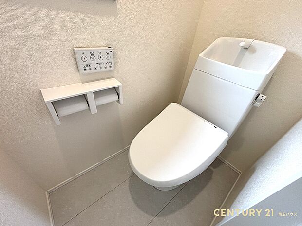 【トイレ】ゆとりある空間で気持ちよく使える快適空間