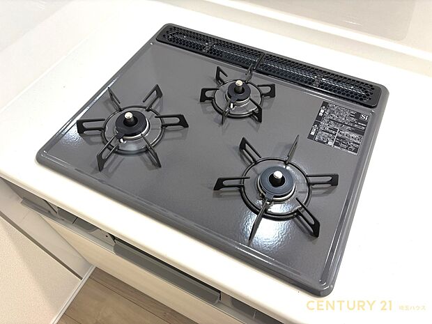 【設備】3口コンロで時短料理！家族全員が揃う食卓の時間がもっと増える