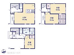川口市本町1丁目IV期 新築戸建て 全2棟