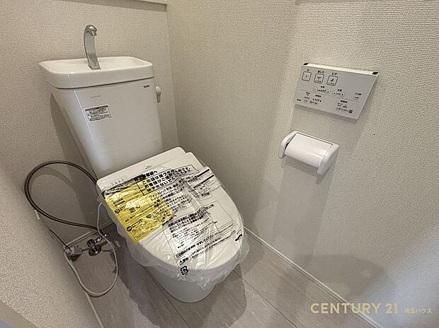 【トイレ】ゆとりある空間で気持ちよく使える快適空間