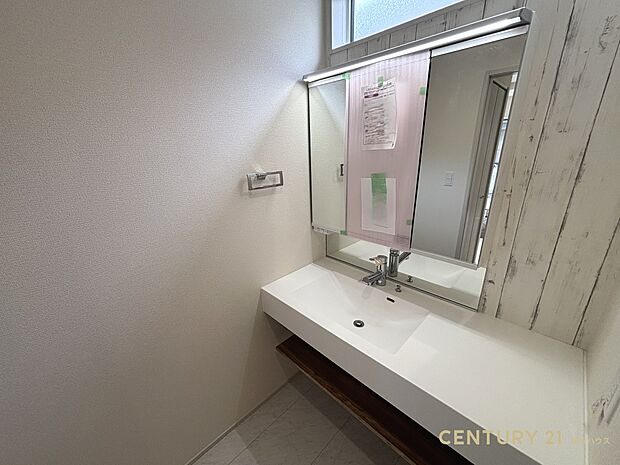 【洗面室】使うたびに心が整う、清潔で居心地のよいこだわりの洗面スペース