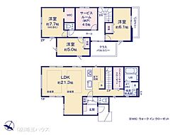 草加市手代7期 新築戸建て 全3棟