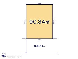越谷市蒲生19期 土地 全1区画