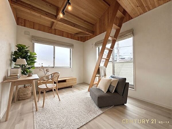 【洋室】ナチュラルな雰囲気で落ち着いて過ごせる洋室は子供部屋にもピッタリ※一部CG加工