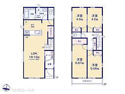 川口市青木3丁目91番 新築戸建て 全4棟