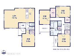 川口市元郷324 新築戸建て 全2棟